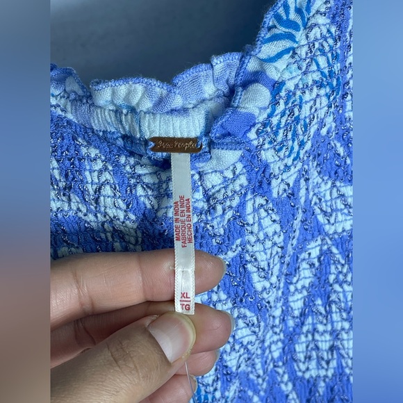 Free People
Women's Sweet Nothings Cotton Smocked Maxi Dress XL - Picture 4 of 11